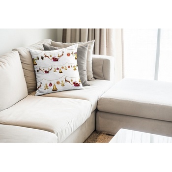 Matějovský Red Vintage bavlna satén 50 x 50 cm