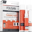 Foligain sada proti padání vlasů muži Triple Action šampon 100 ml + kondicionér 100 ml + sérum 30 ml dárková sada