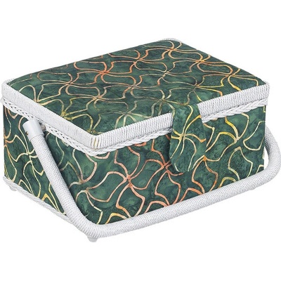 BOX na šití zelený 24x17,5x13 cm – Zbozi.Blesk.cz