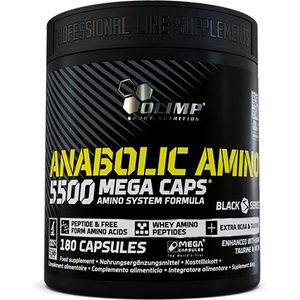 Olimp Sport Nutrition Anabolic Amino 5500 - аминокиселини в капсули - 180 капс