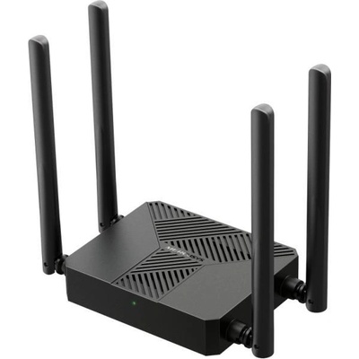 Рутер Mercusys MR62X, 1500Mbps, 2.4GHz (300 Mbps)/5GHz (1201 Mbps), Wireless AX, 2x 10/100/1000Mbps LAN, 1x 10/100/1000Mbps WAN, 4x външни антени (MR62X)
