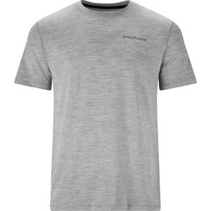 ENDURANCE Мъжка спортна тениска ENDURANCE Abdon Melange S/S Tee Sport shirt - Light Grey Melange - размер 4XL (216-4581-0217)