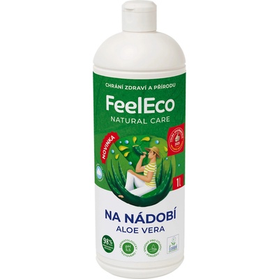FeelEco Prostředek na nádobí s vůní Aloe Vera 1 l – Zbozi.Blesk.cz