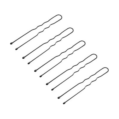 ACTIVESHOP Kadeřnické sponky e-65 300 ks 5 cm černé