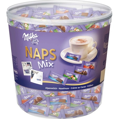 Milka Naps mix mini 1000 g