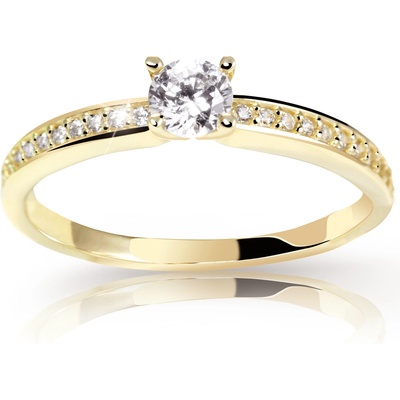 Cutie Jewellery diamonds dámský prsten Z6713 2523 ze zlata s diamanty Žlutá