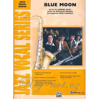 BLUE MOON Vocal Solo with Jazz Ensemble / partitúra + party