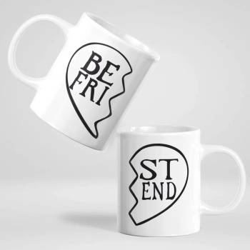 Image 1 of Art gift Чаши за двойки - best friend