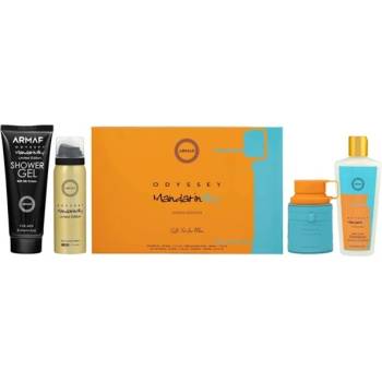 Armaf Odyssey Mandarin Sky Комплект (EDP 100ml + Deo Spray 50ml + SG 100ml + Shampoo 250ml) за Мъже