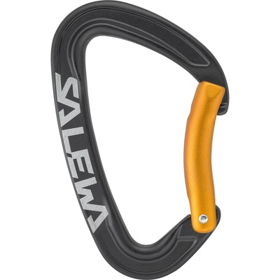 Salewa Карабинер с щифт Salewa Ortles Bent Carabiner Snapgate carabiner - Black / Orange - размер One Size (321-0303-0211)