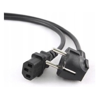 Akyga AK-PC-06A napájací kábel Čierna 3 m CEE7 / 7 IEC C13