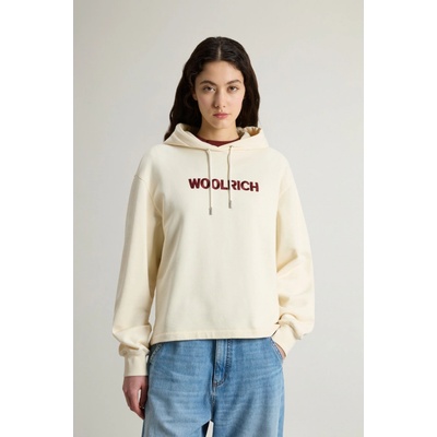 Woolrich Classic Fleece Hoodie White