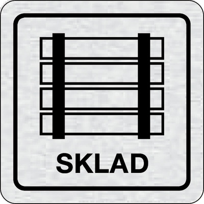 Nalepovací cedulka na dveře - Sklad