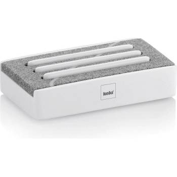 Kela Сапунерка KELA Cube, бяла (2204)