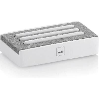 Kela Сапунерка KELA Cube, бяла (2204)