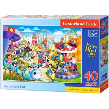 Castorland Пъзел Castorland от 40 XXL части - Увеселителен парк (B-040353)
