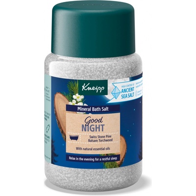 Kneipp Good Night Mineral Bath Salt kúpeľová soľ 500 g