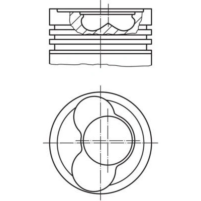 Píst MAHLE 030 65 00