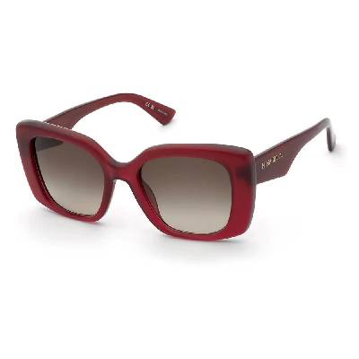 Слънчеви очила Nina ricci SNR439 Square woman sunglasses - Red (Shiny Opal Red)