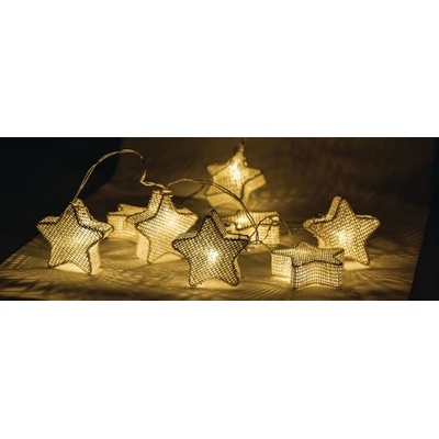 HQ Světelný řetěz hvězdy 10 LED diod HQLEDSLSTAR