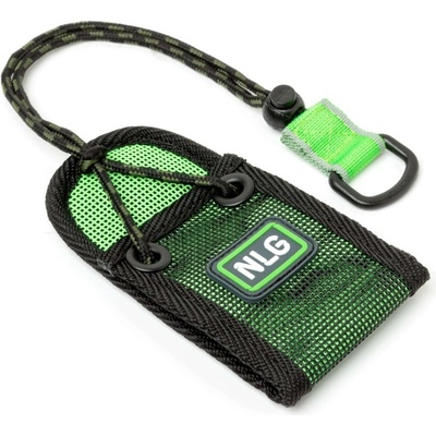 Pouzdro NLG na vysílačku s nosností 1 kg nylon, zeleno-černá, 140×80×50 mm