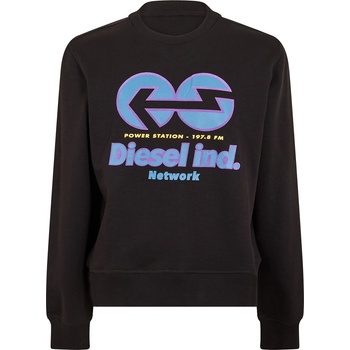Diesel Блуза Diesel Men's Ginn Felpa Crew Sweatshirt - Black
