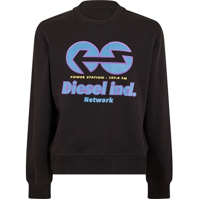 Diesel Блуза Diesel Men's Ginn Felpa Crew Sweatshirt - Black