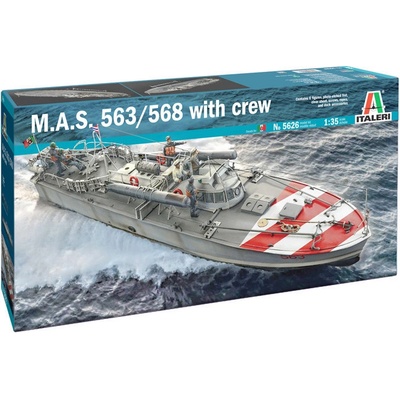 Italeri M.A.S. 563/568 with Crew 1:35