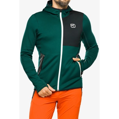 ORTOVOX Fleece Hoody mikina dark pacific