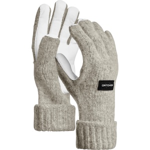 Ortovox Ръкавици Ortovox Classic Wool Glove Leather Gloves - Grey Blend - размер XS (202-8310-0211)