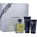 Kosmetické sady Dolce & Gabbana Pour Homme EDT 125 ml + balzám po holení 100 ml + sprchový gel 50 ml dárková sada