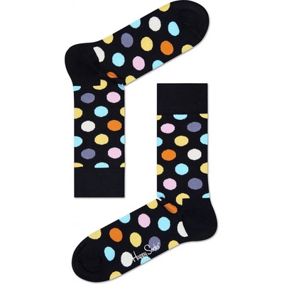 Happy Socks ponožky Big Dot čierne
