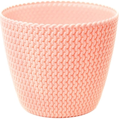 PlasticFuture Květináč Splofy antracit, 29,5 cm