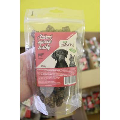 NATURECA 100% mäsové kocky Hovädzie 150 g