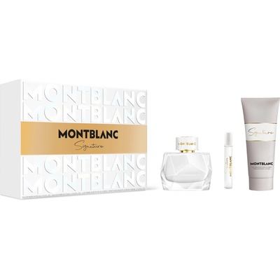 Mont Blanc КОМПЛЕКТ MONTBLANC Signature Eau De Parfum + Travel Spray + Body Lotion Eau de Parfum дамски 90ml