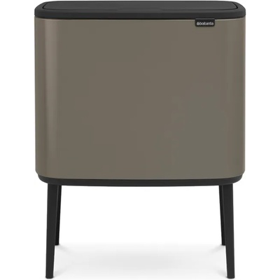 Brabantia Кош за смет Brabantia Bo Touch 3x11L, Platinum (651121)