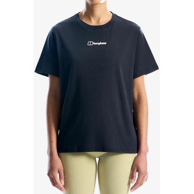 Bavlnené tričko dámske Berghaus Nature Essential Tee Af jet black