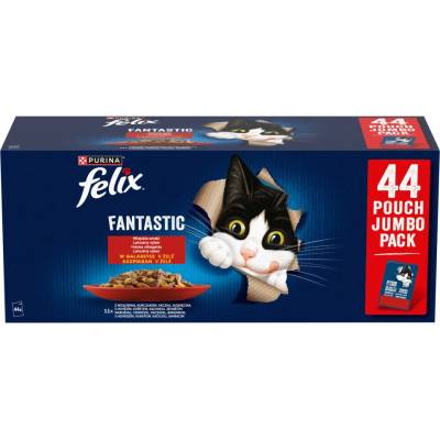 PURINA Felix Fantastic Mix in jelly Box 44 x 85 g