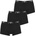 Giorgio Armani Боксерки EMPORIO ARMANI 3-Pack Logo Trunks - Black 21320