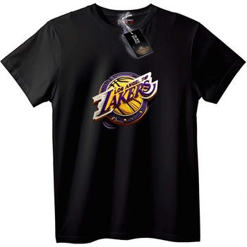 NOONEBRAND Тениска Los Angeles Lakers - L, Black