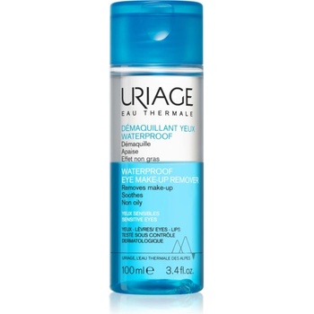 Uriage Eau Thermale Waterproof Eye Make-up Remover за отстраняване на водоустойчив грим за чувствителни очи 100ml