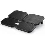 Deepcool Охлаждаща подложка DeepCool Multi Core X6, 15.6", 4 вентилатора, черна (DP-N422-MCX6)