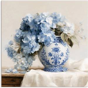 Styler Печатна върху платно картина 60x60 cm Porcelain Vase - Styler (CA-18825)