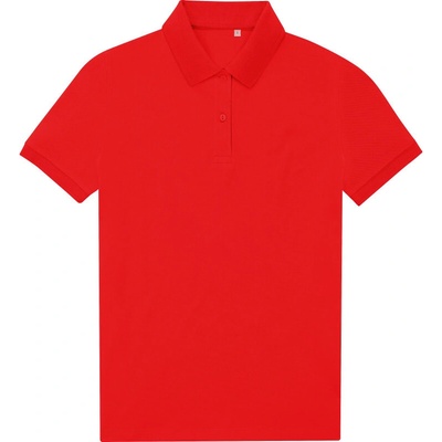B&C Polokošile B&C My Eco Polo 65/35 women krátký rukáv dámská COT-01W465zn400 Červená tomato
