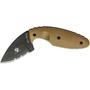 Ka-Bar TDI Law Enforcement Knife Coyote ComboEdge 1477CB