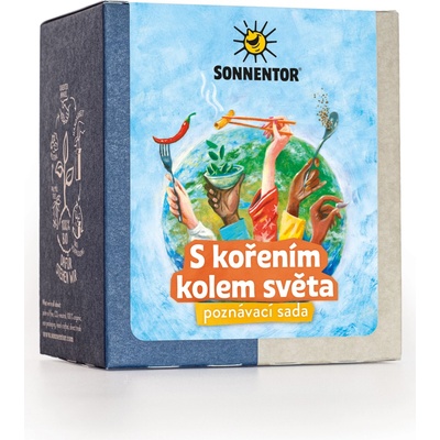 Sonnentor Poznávacia sada S korením okolo sveta 50 g BIO