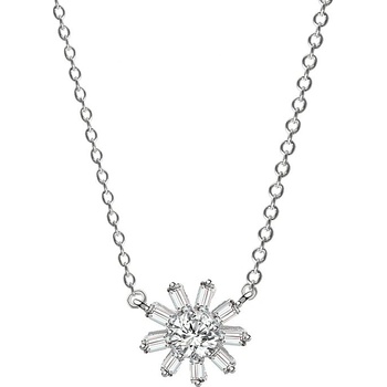 Silenti Jewelry Сребърно колие "Слънчоглед