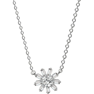 Silenti Jewelry Сребърно колие "Слънчоглед