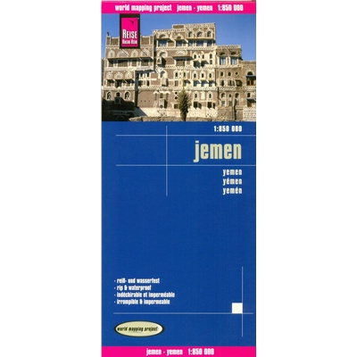 Jemen Yemen 1:850t mapa RKH