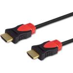 SAVIO CL-95 HDMI кабел 1, 5 m HDMI тип A (стандартен) черен, червен (CL-95)